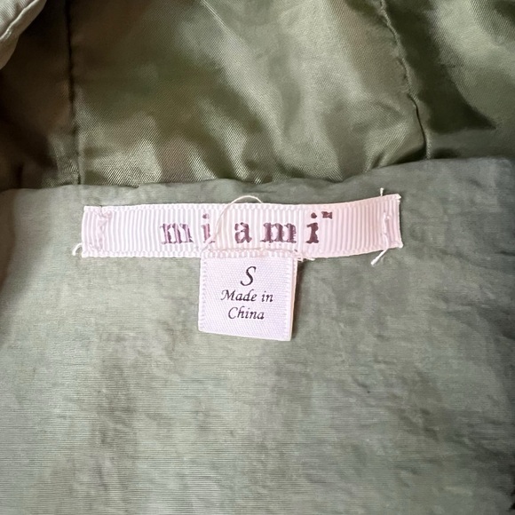 Grungy Olive Green Army Utility Jacket Women's Small - Picture 7 of 7